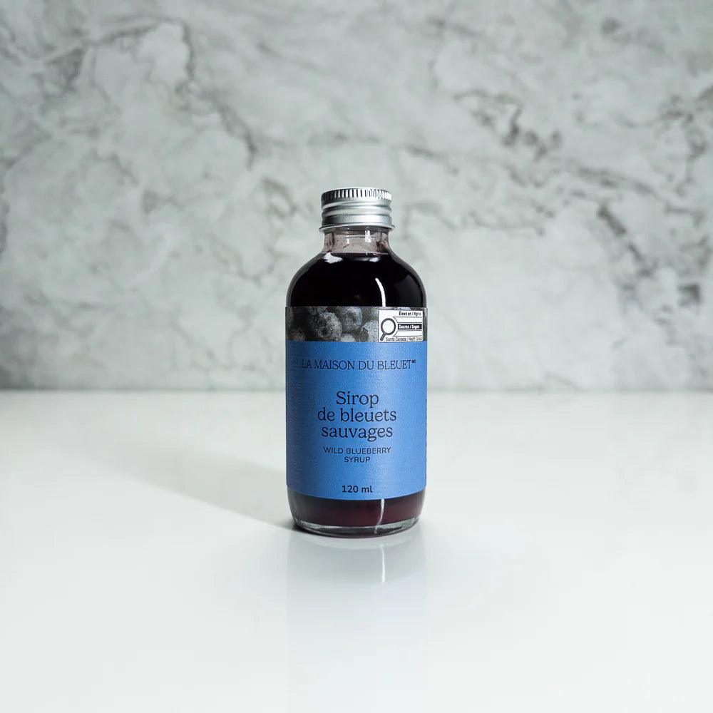 Blueberry Syrup - La Maison du Bleuet