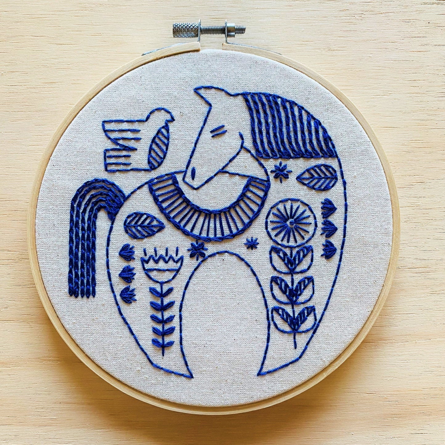 Hygge Horse Embroidery Kit - Hook, Line & Tinker