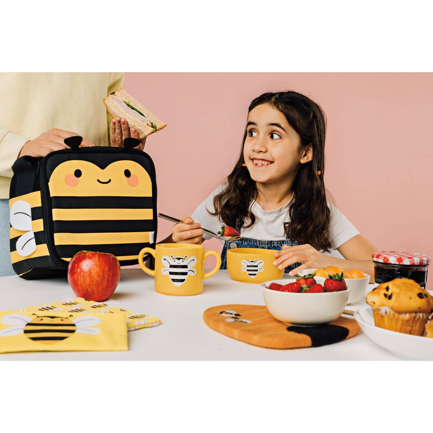 Jubilee Bumblebee Felt Wool Trivet