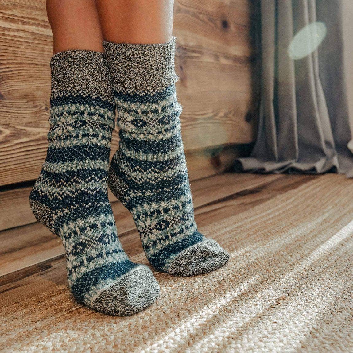 Nordic Socks Soft COZY™ Warm (Asenka - Violet) - Unisex