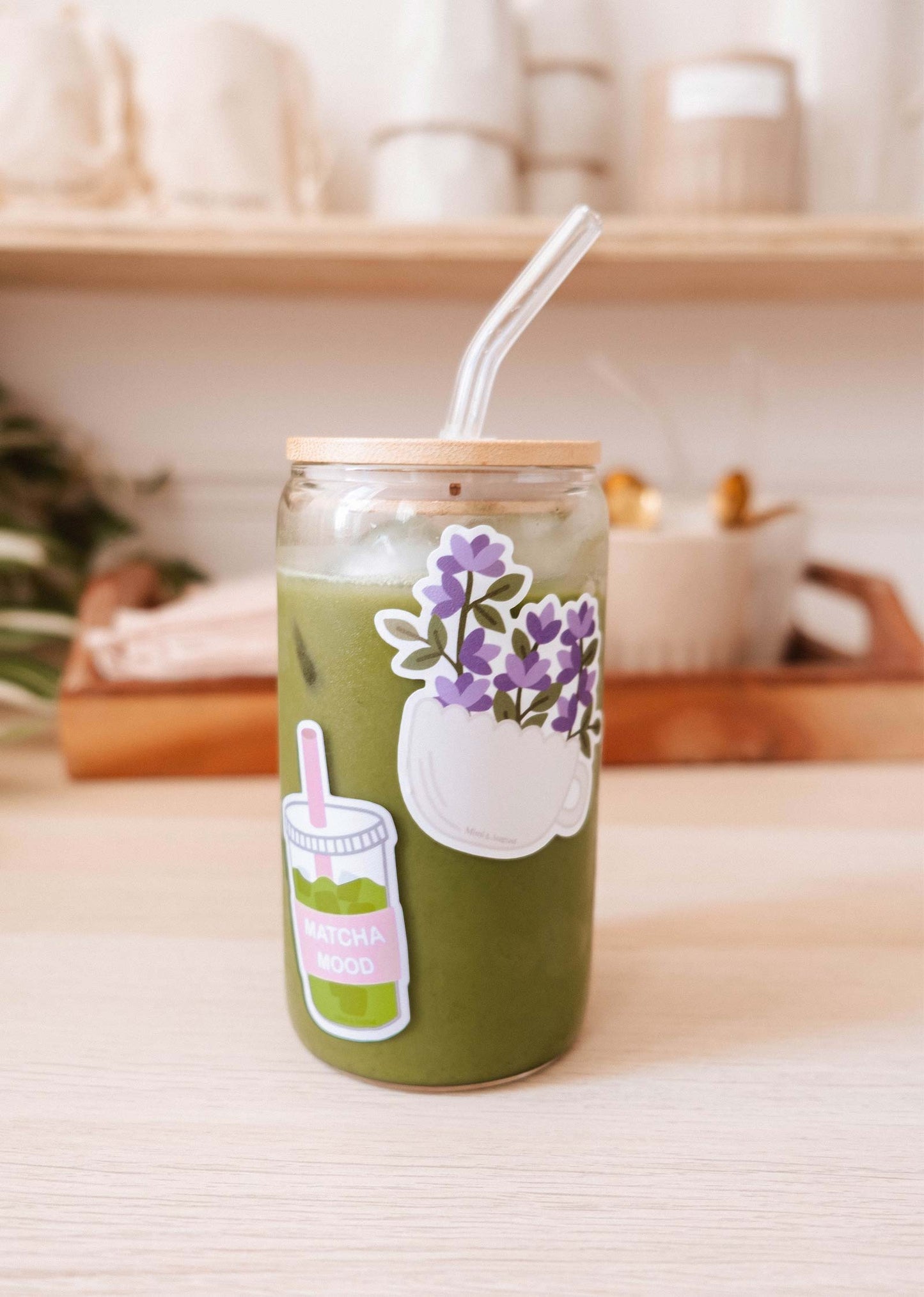 Matcha Mood - Vinyl Sticker