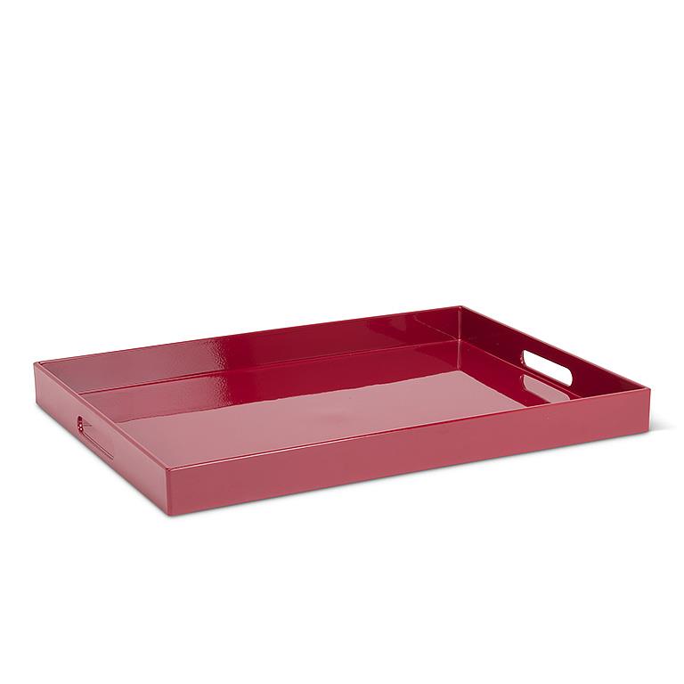 Glossy Rectangular Tray - Abbott Collection