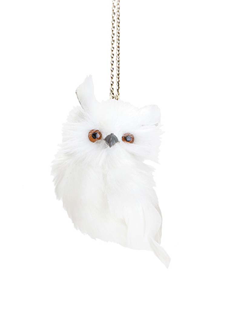 Small Owl Ornament 4"