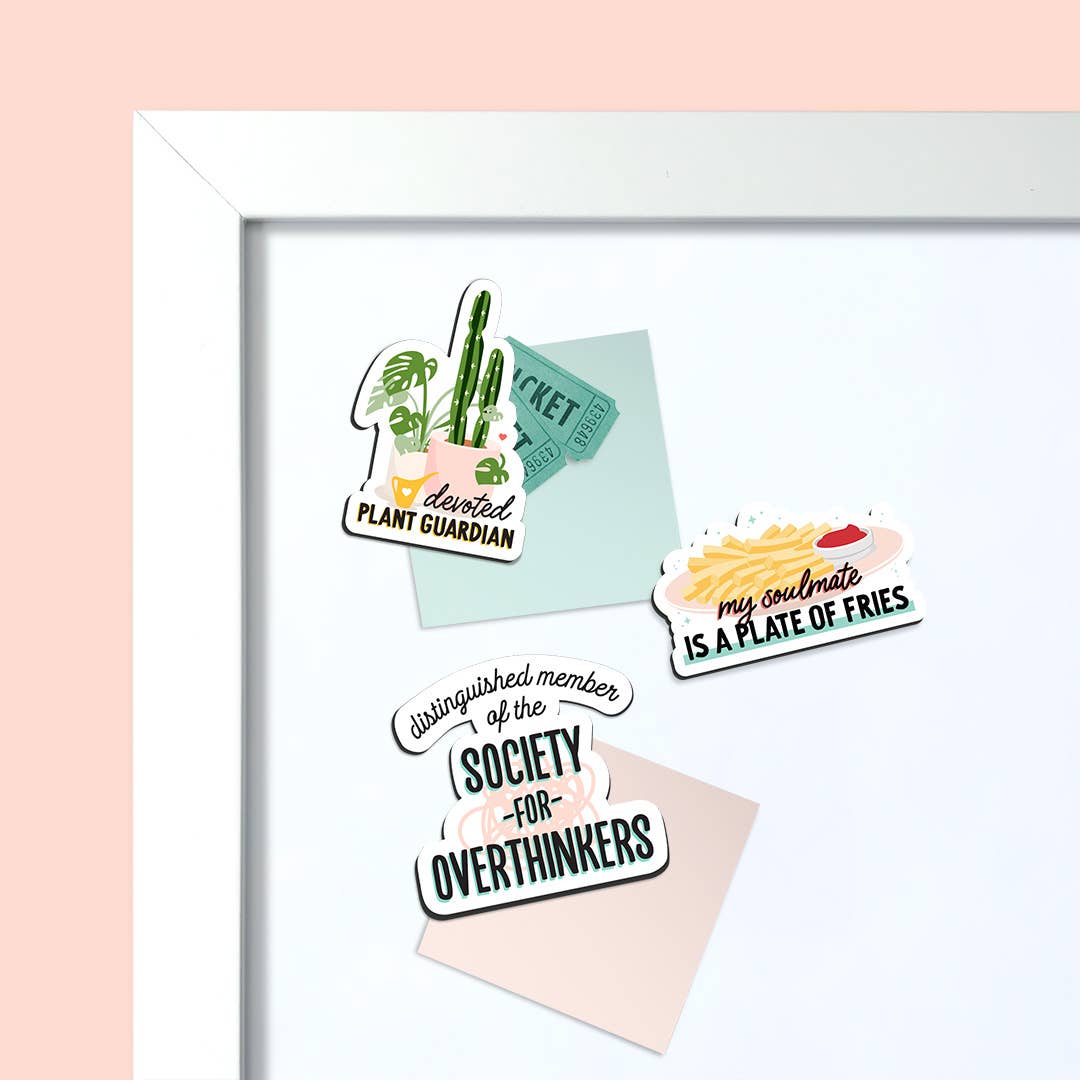 Society of overthinkers magnet