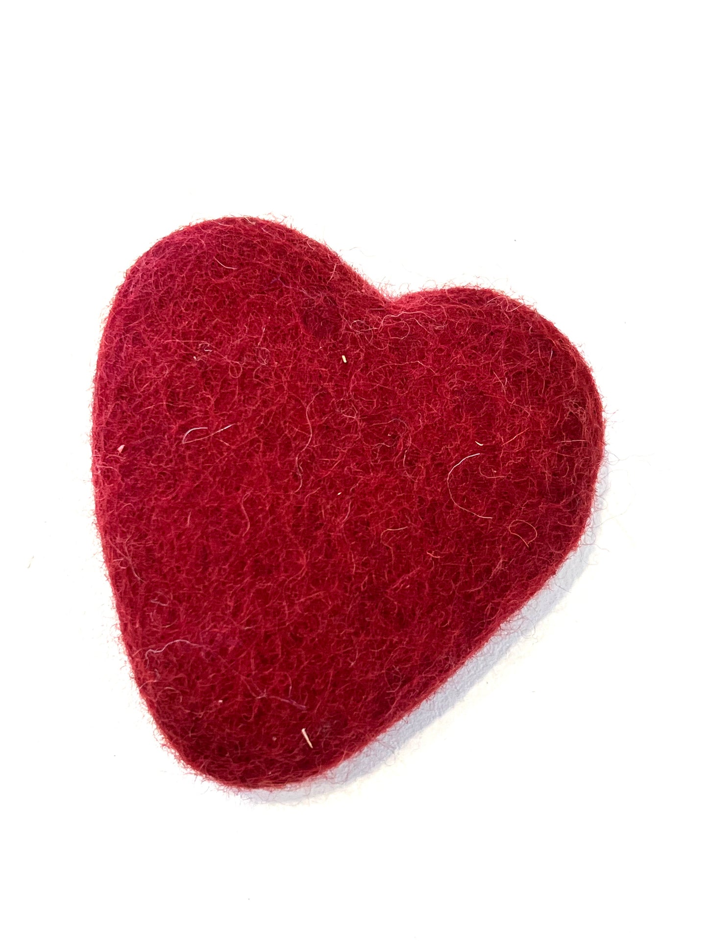 Handmade Felt Hearts - Colored
