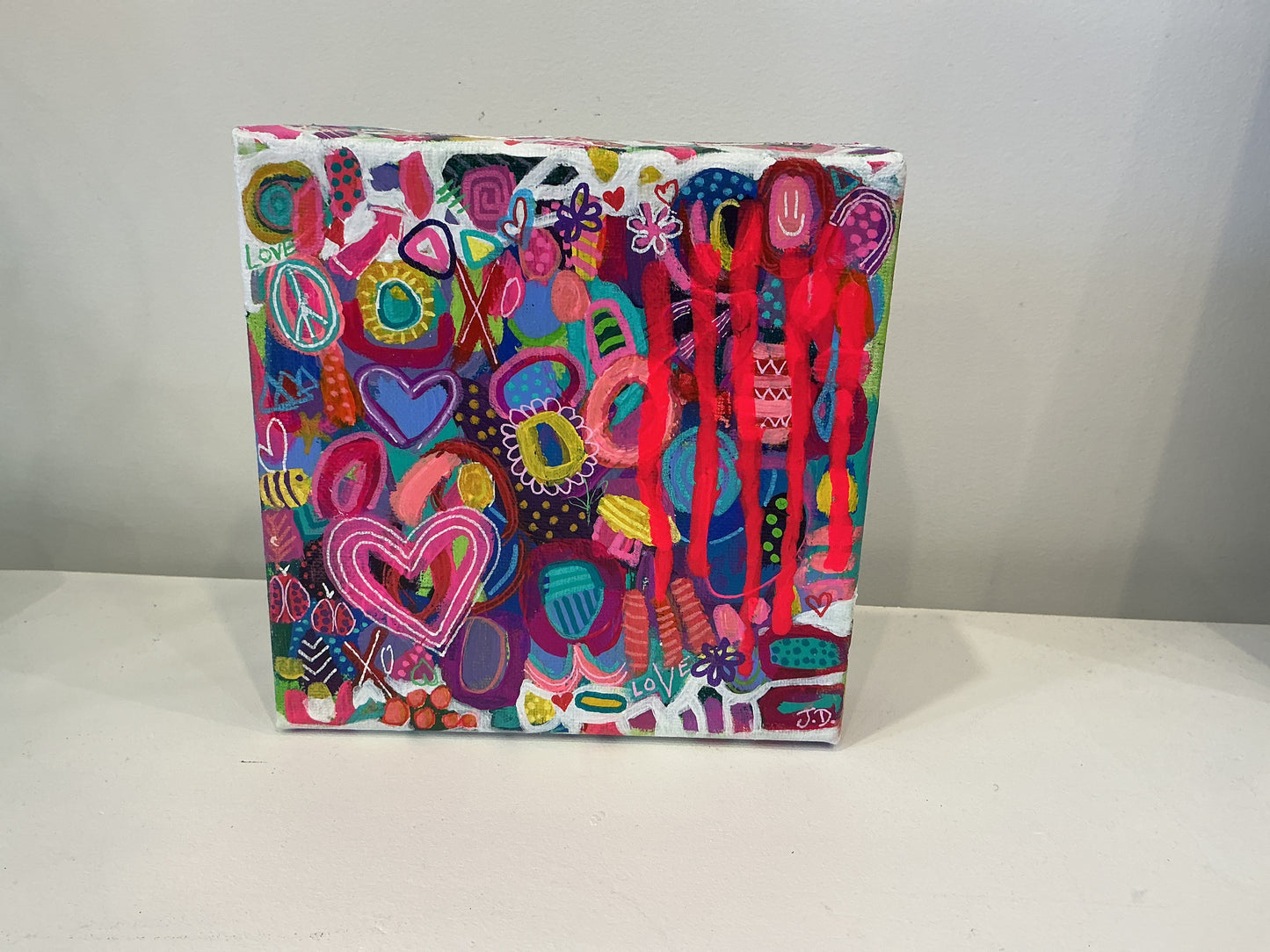Pink Graffiti art collection by Jasmine Dhillon