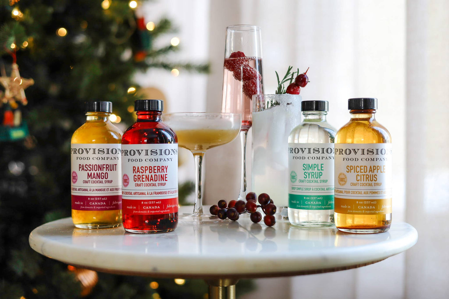 Raspberry Grenadine Craft Cocktail Syrup