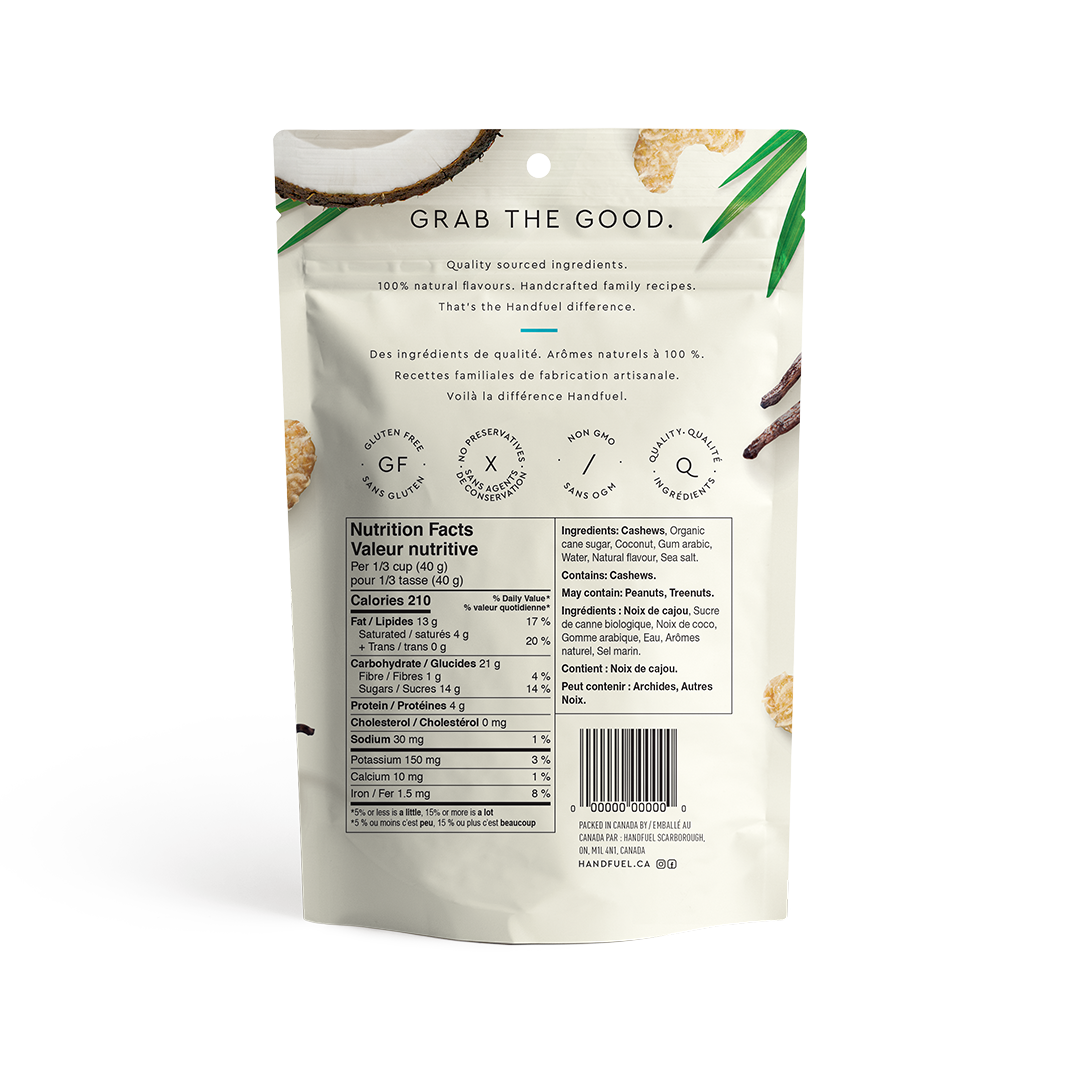 Handfuel Coconut Cashews