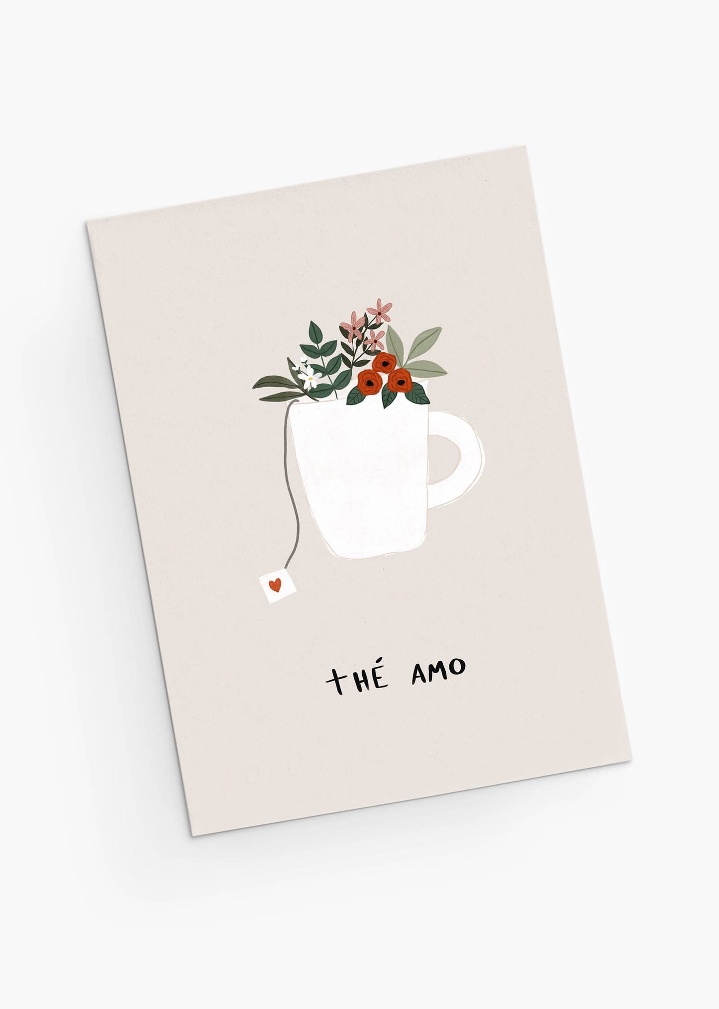 Thé Amo - Greeting Card
