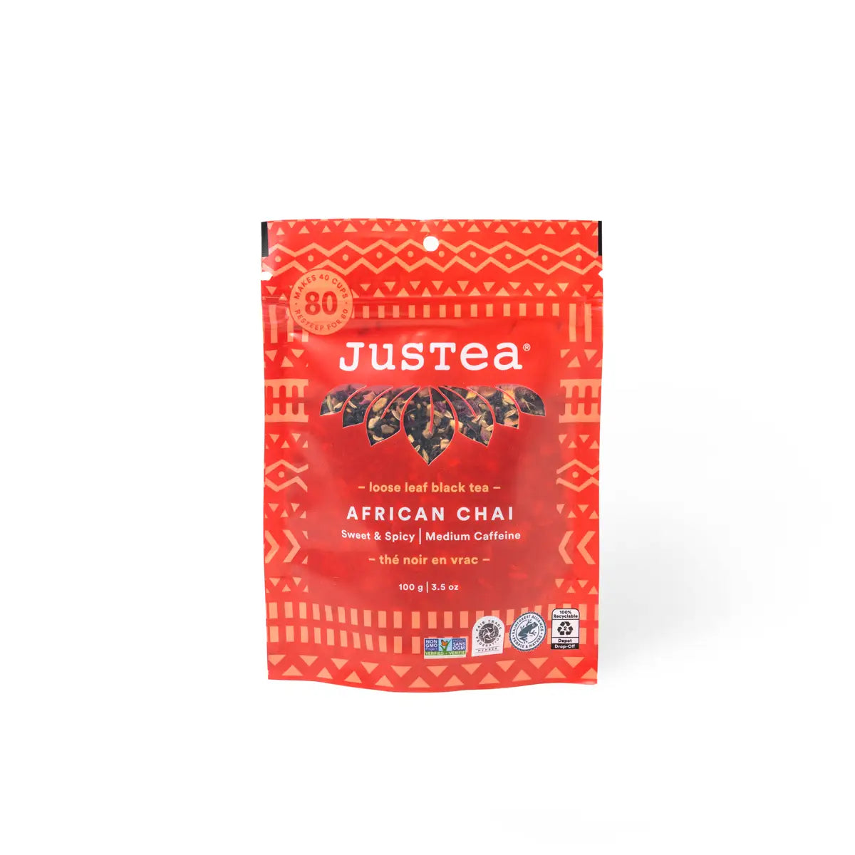 African Chai- Organic Loose Leaf - Justea