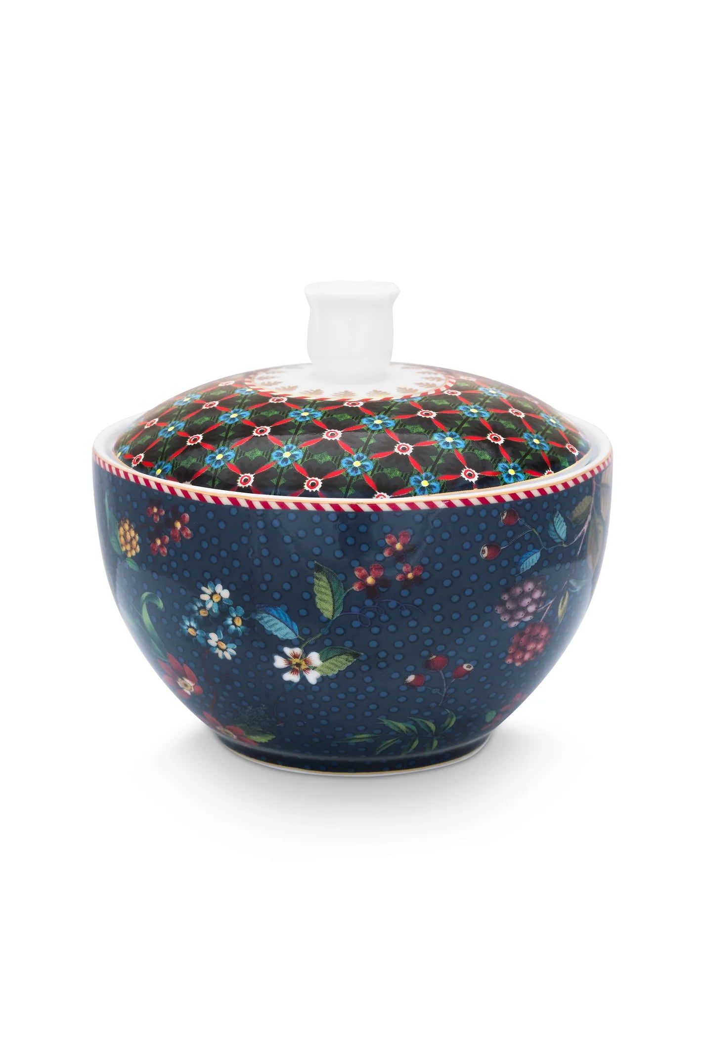 Berry Blues Sugar Bowl and Creamer Set