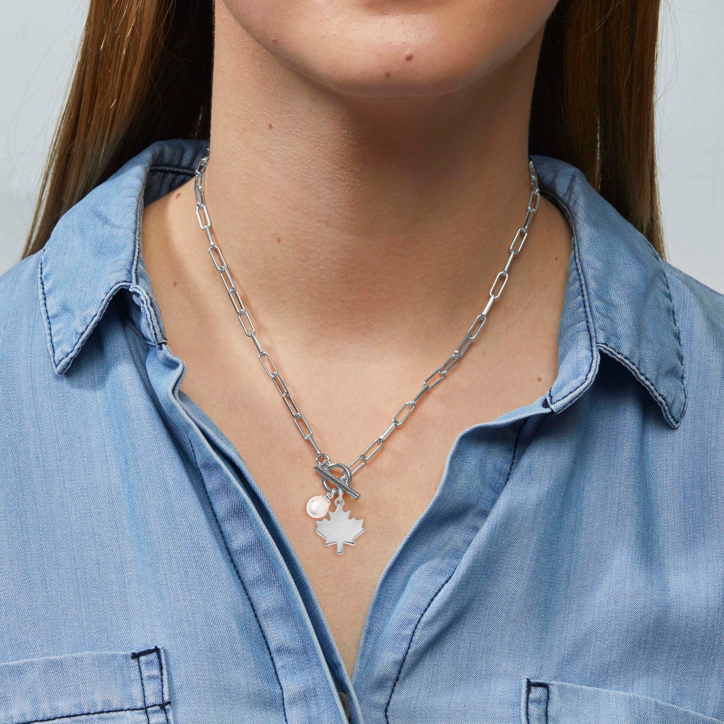 I Love Canada Collection - Silver Plated Maple Leaf Jewellery