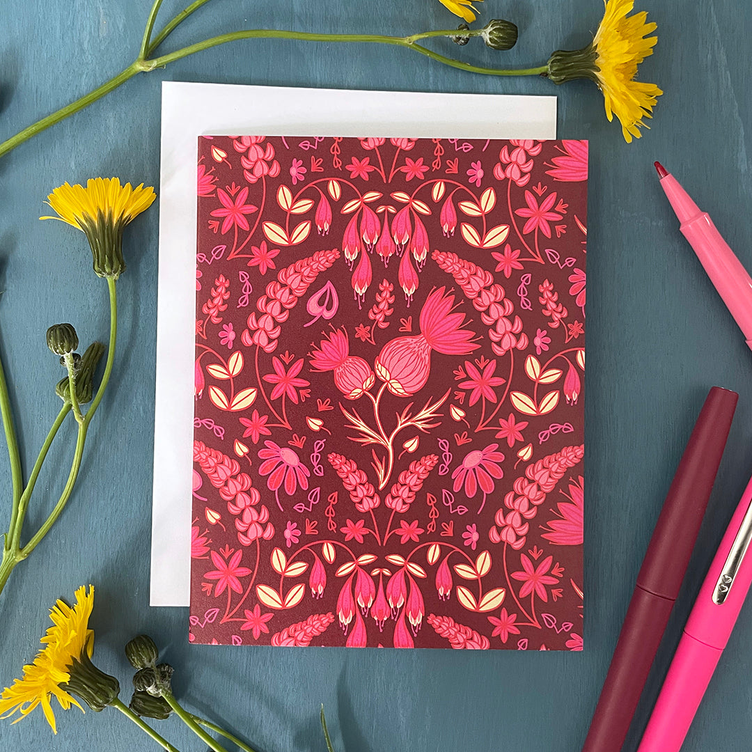 Thistle Blank Card