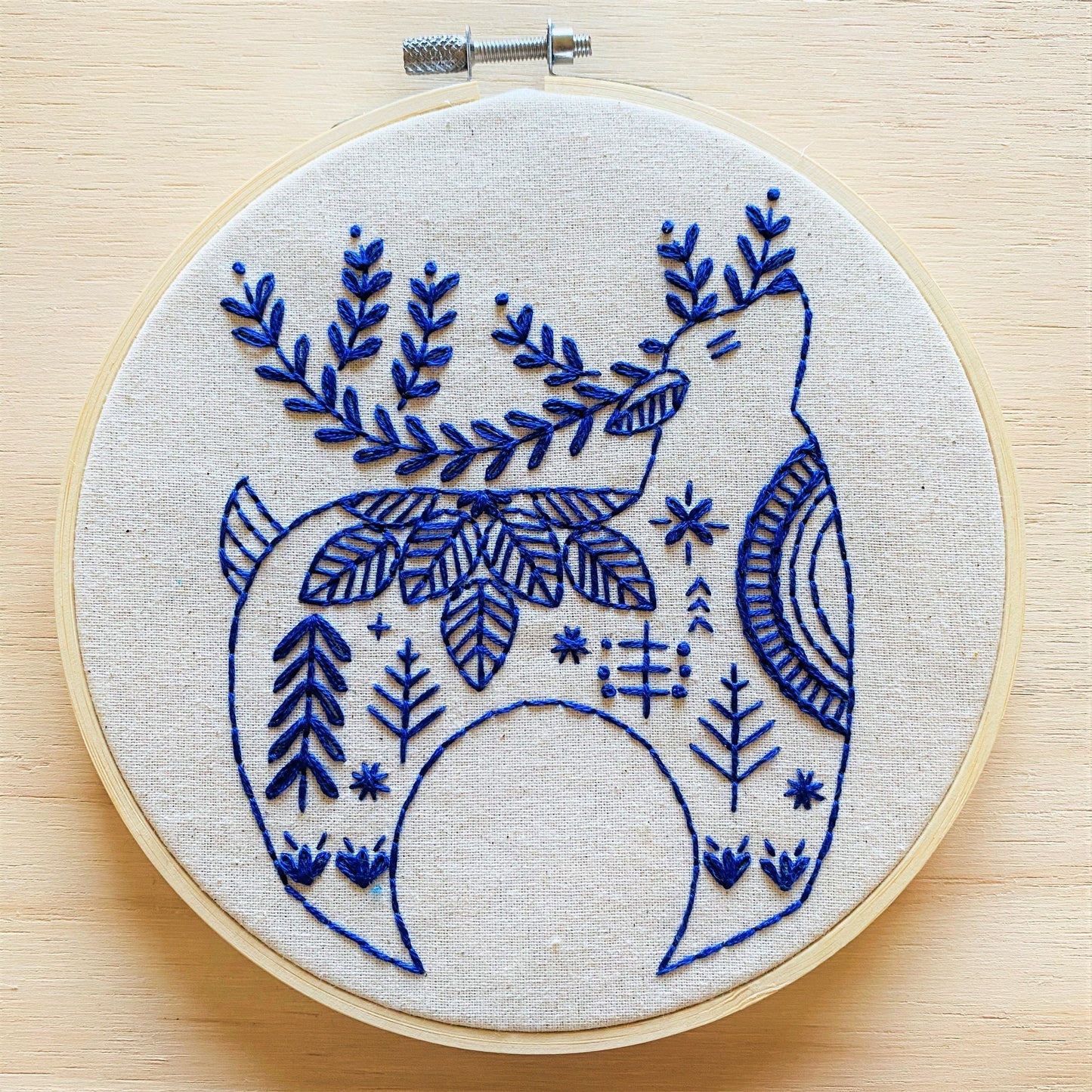 Hygge Reindeer Embroidery Kit - Hook, Line & Tinker