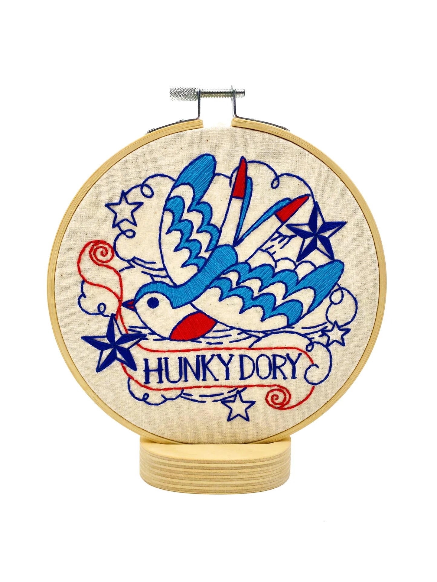 Hunky Dory Embroidery Kit - Hook, Line & Tinker