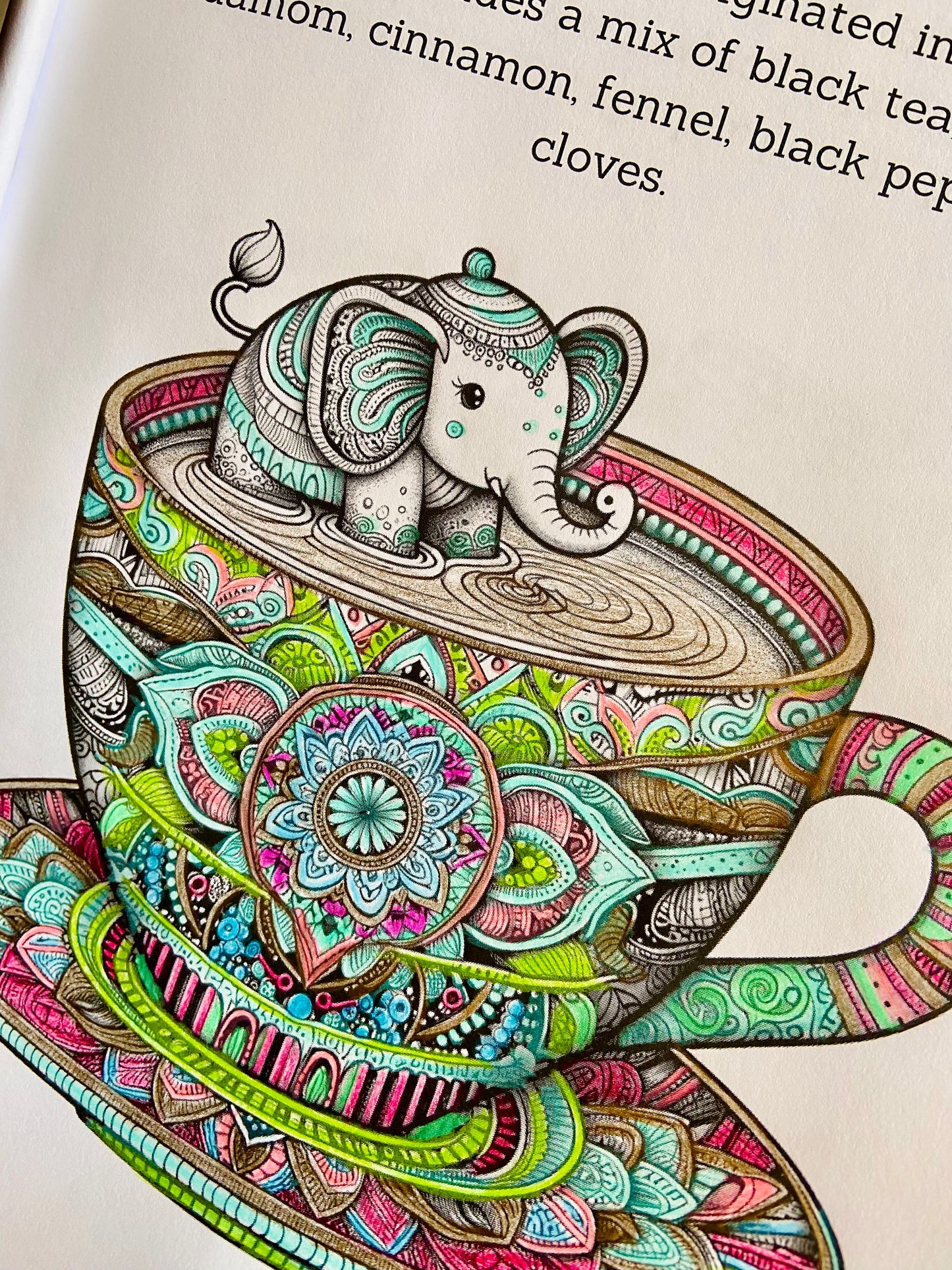 Steeped in Art: Elegant Tea Cup Designs to Color