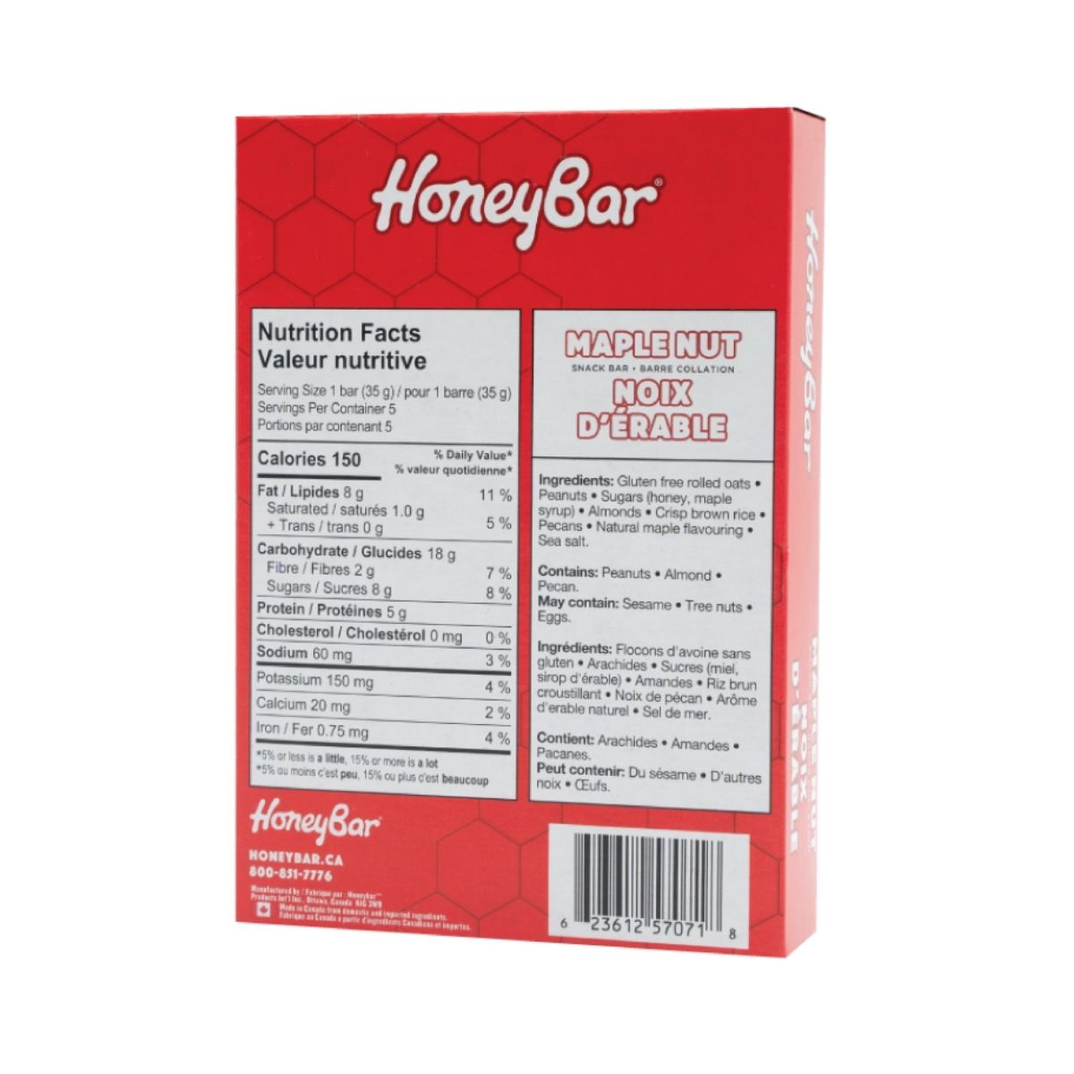 Maple Nut Snack Bars