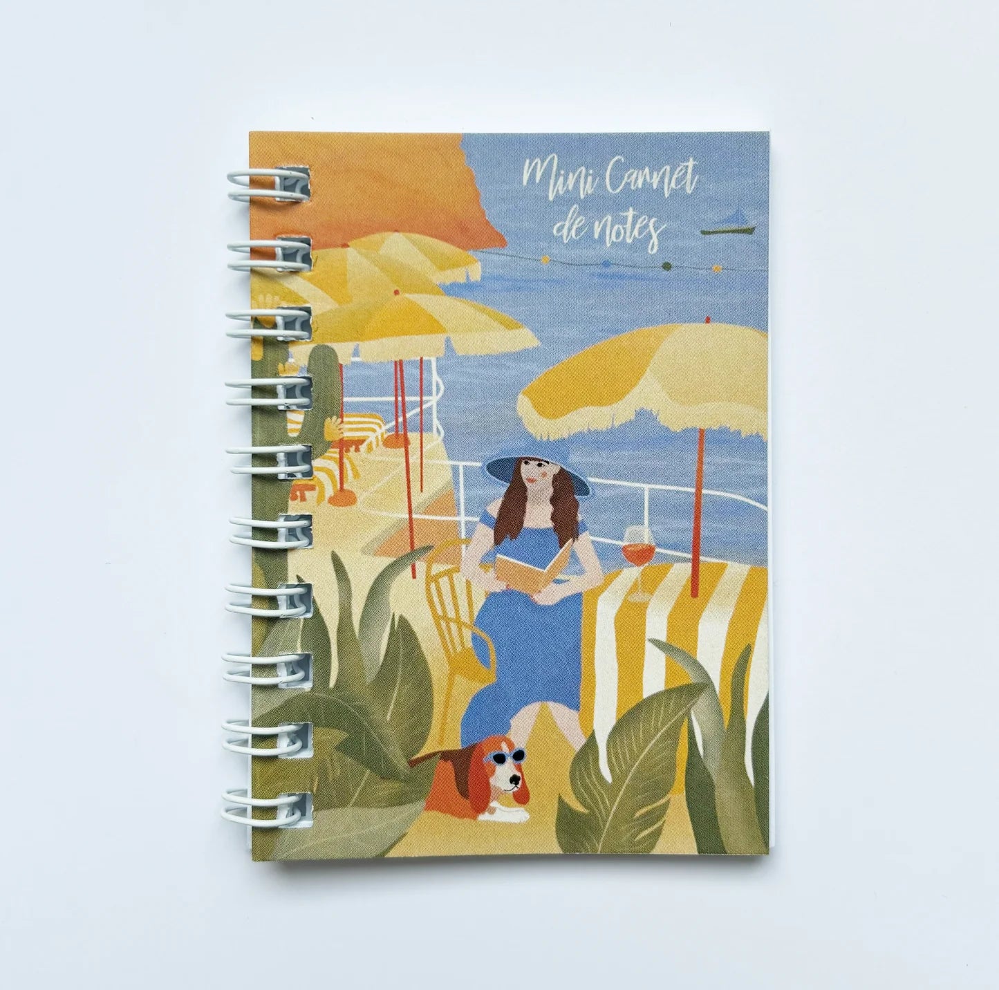 Summer Mini Spiral Notebook
