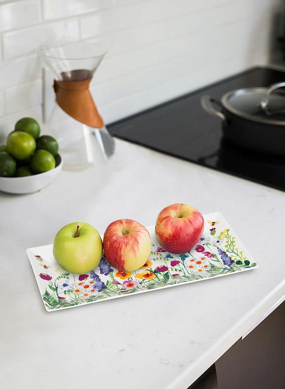 Bee Garden Rectangle Platter