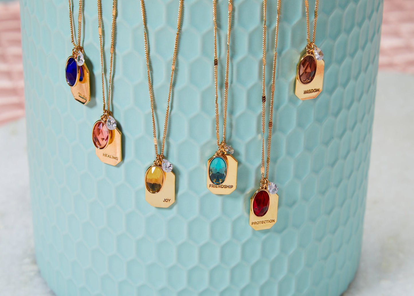 March Birthstone Necklace or Earrings Birthday Anniversaries Holiday Gifts