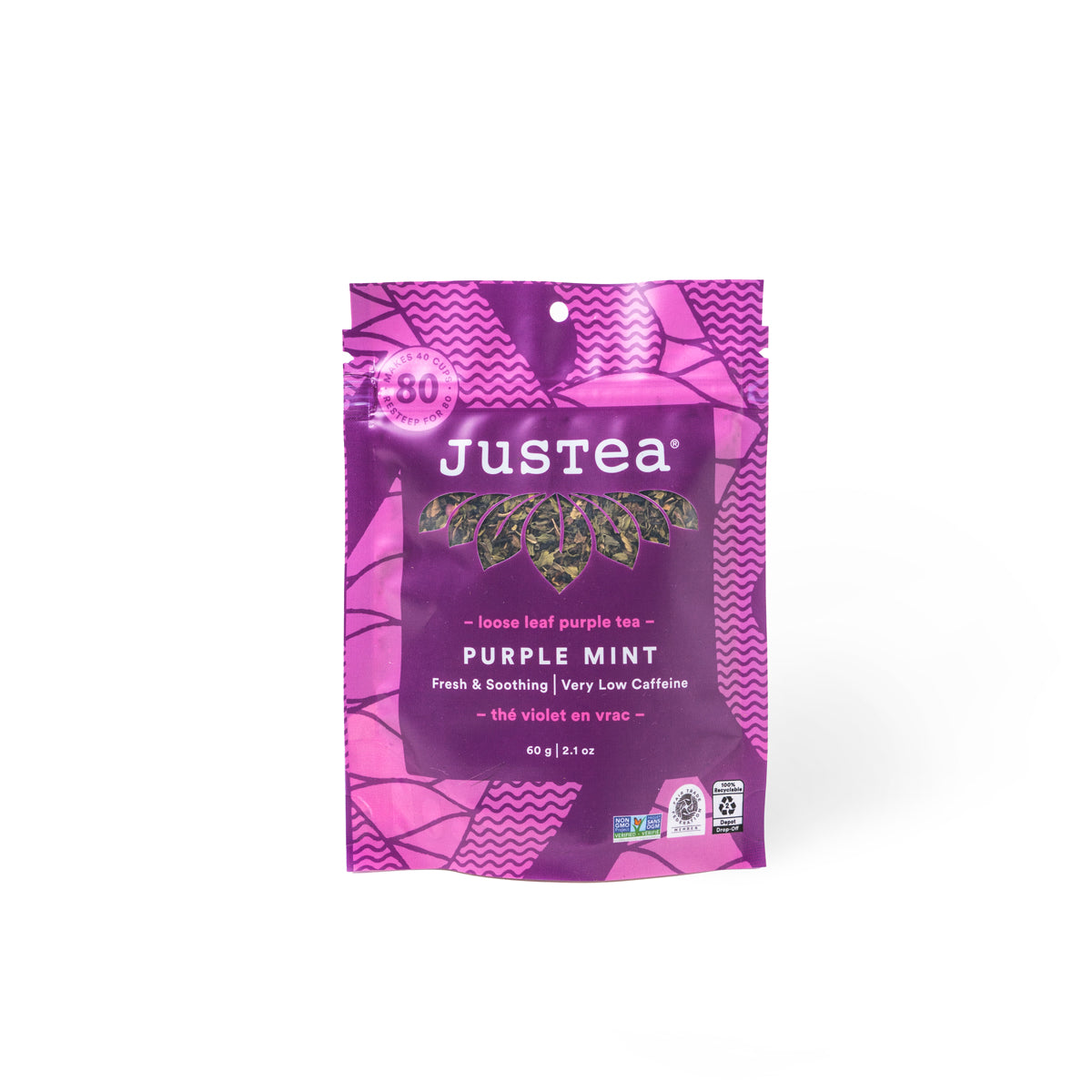 Purple Mint - Loose Leaf - JusTea