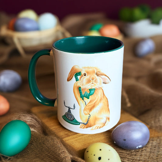 Animals on the Phone Mugs