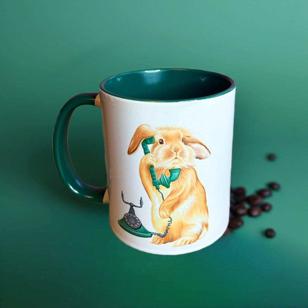 Animals on the Phone Mugs