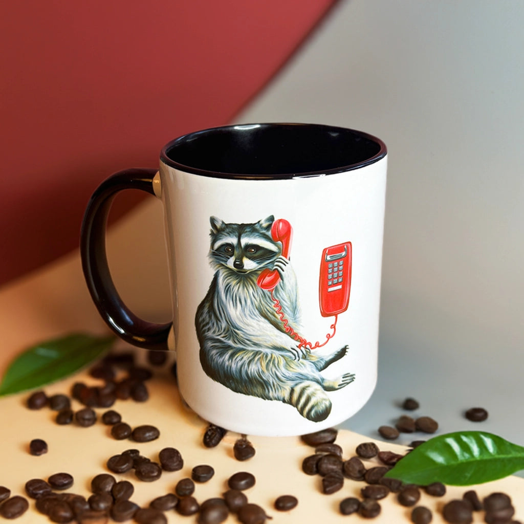 Animals on the Phone Mugs
