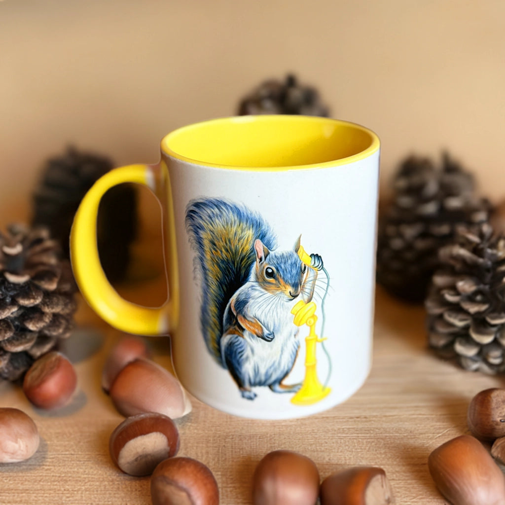 Animals on the Phone Mugs