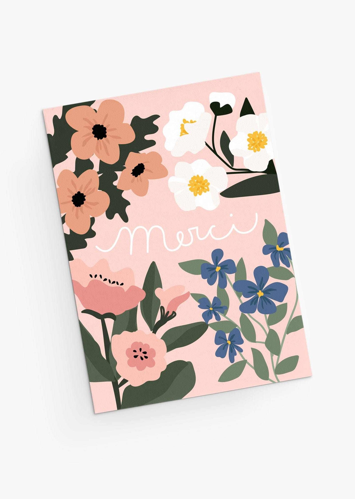 Merci Greeting Card