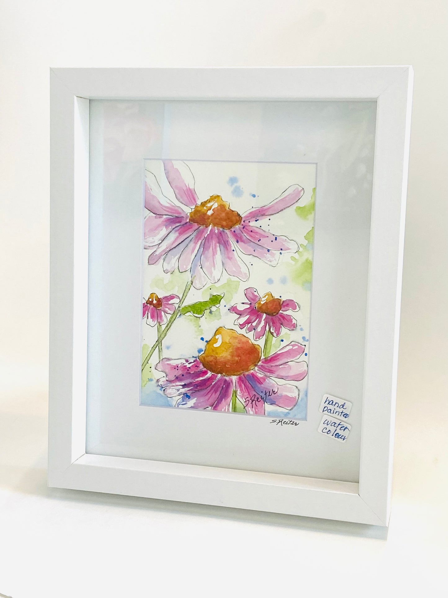 Susan Reiter Watercolours with Frame
