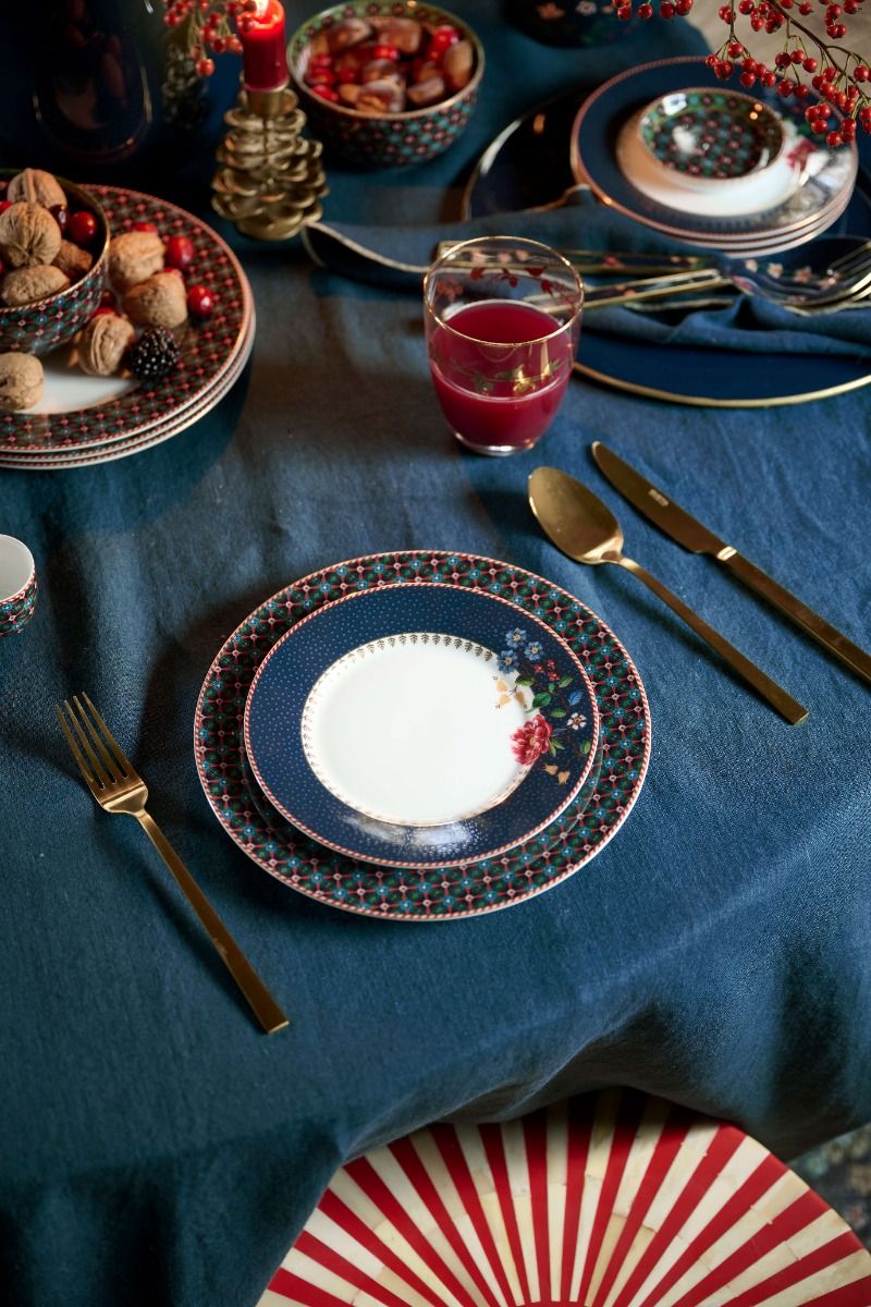 Dessert Plate Berry Blues Blue 7"