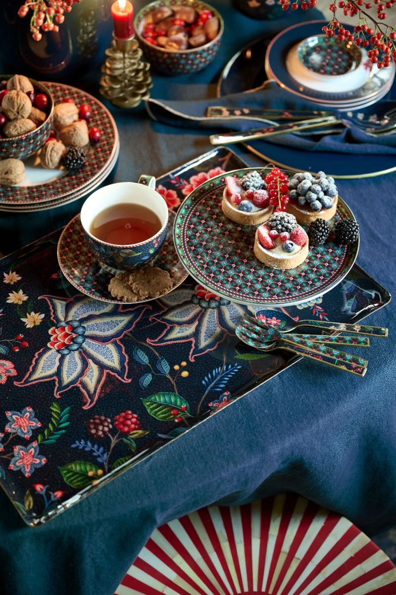 Berry Blues Teacup and Saucer Gift Set of 2