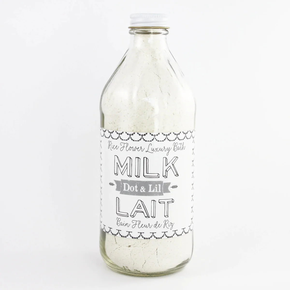 Rice Flower Milk Bath Powder - Dot and Lil