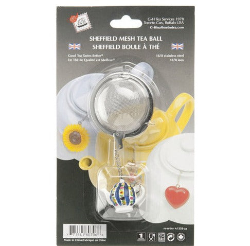 Teapot charm 2" Mesh Ball Infuser - Metropolitan Tea Company