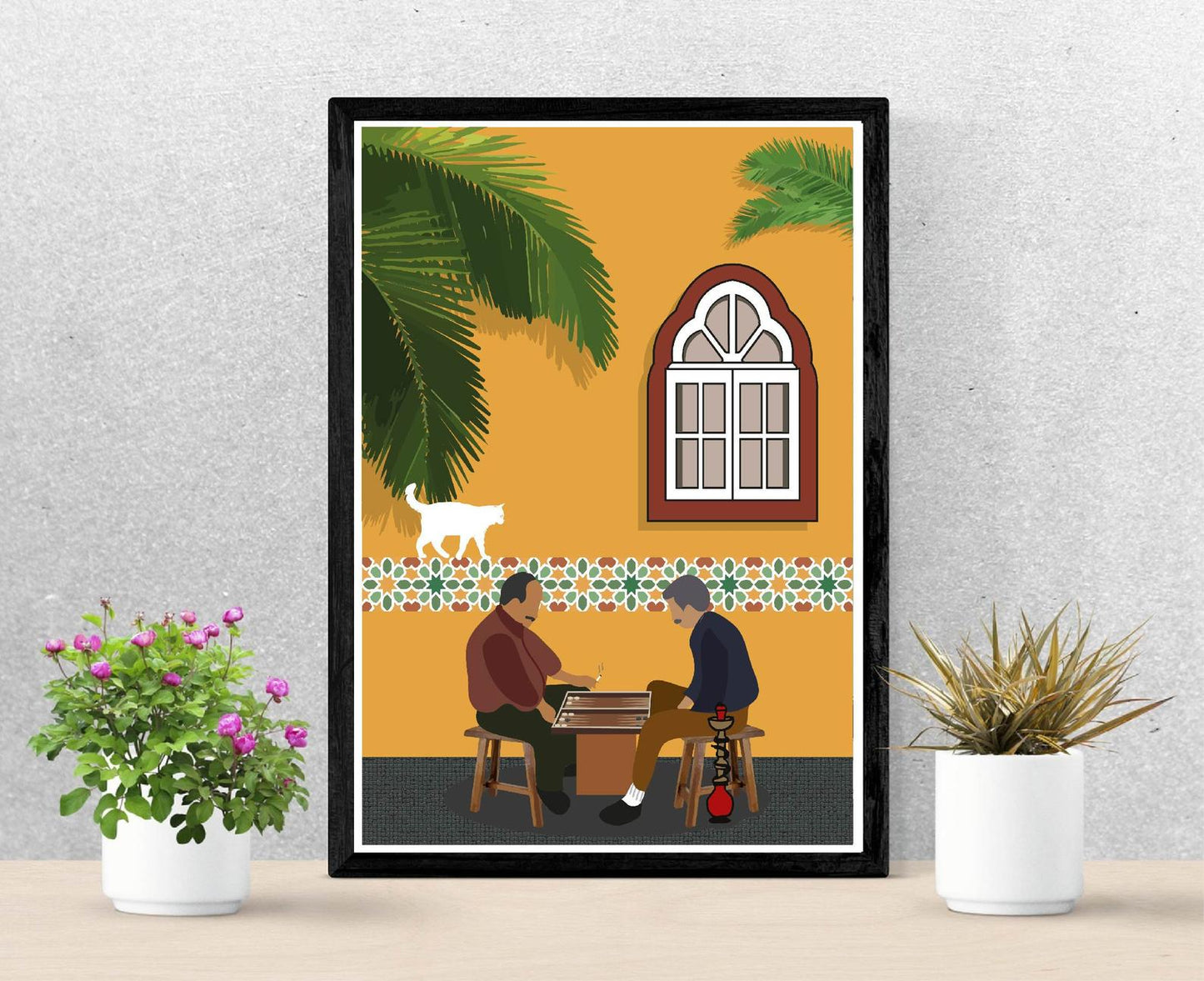 Art Print - Art of Backgammon - WhyNattt