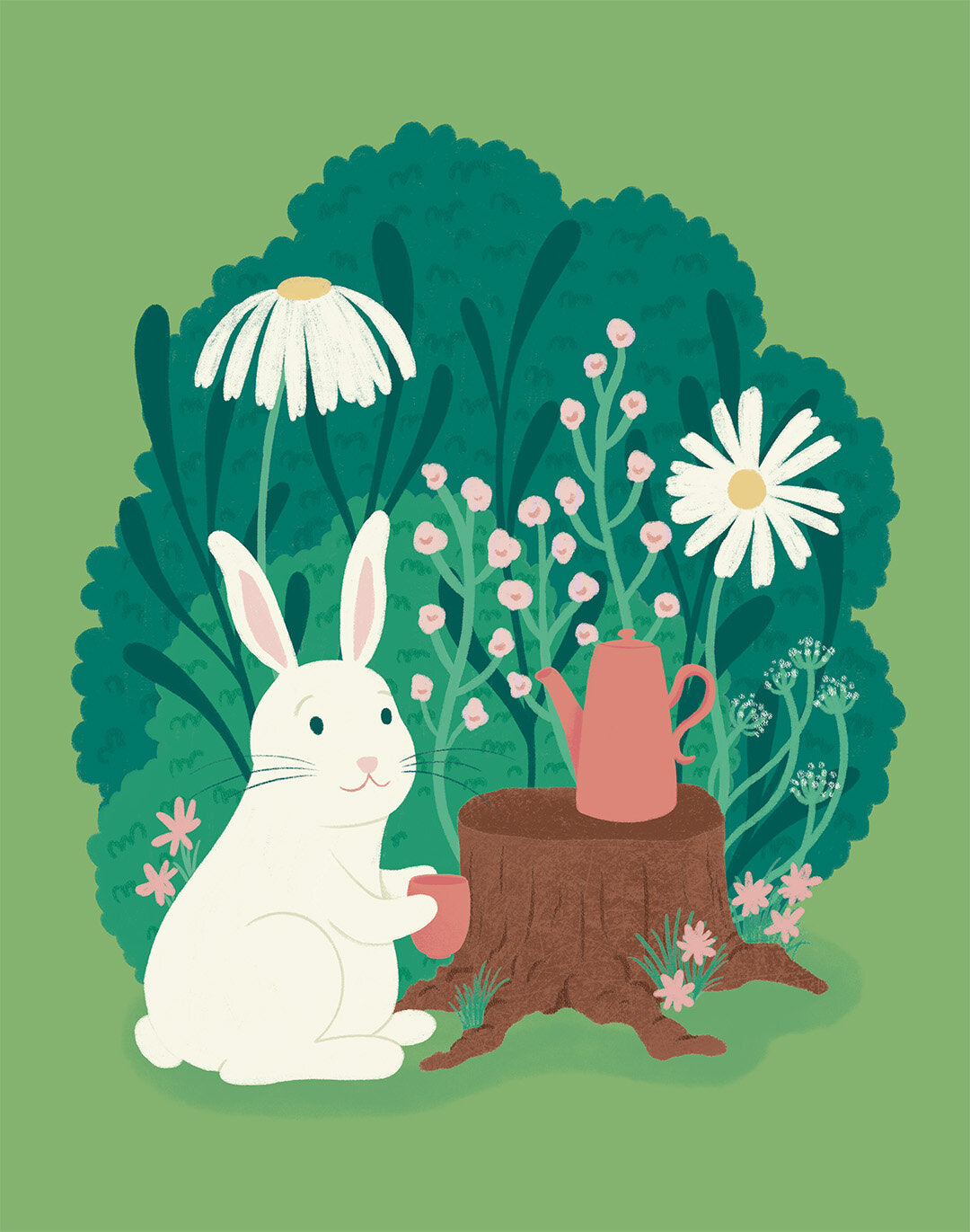 Bunny Tea Time - Gemini Cheng