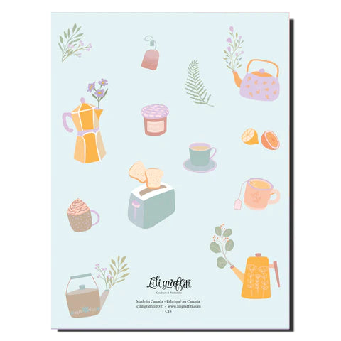 Breakfast Essentials Notebook - Lili Graffiti
