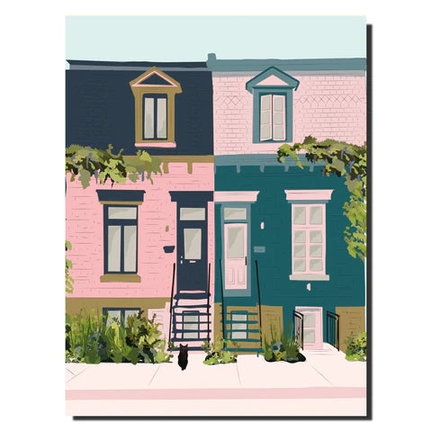 Spring Houses Notebook - Lili Graffiti