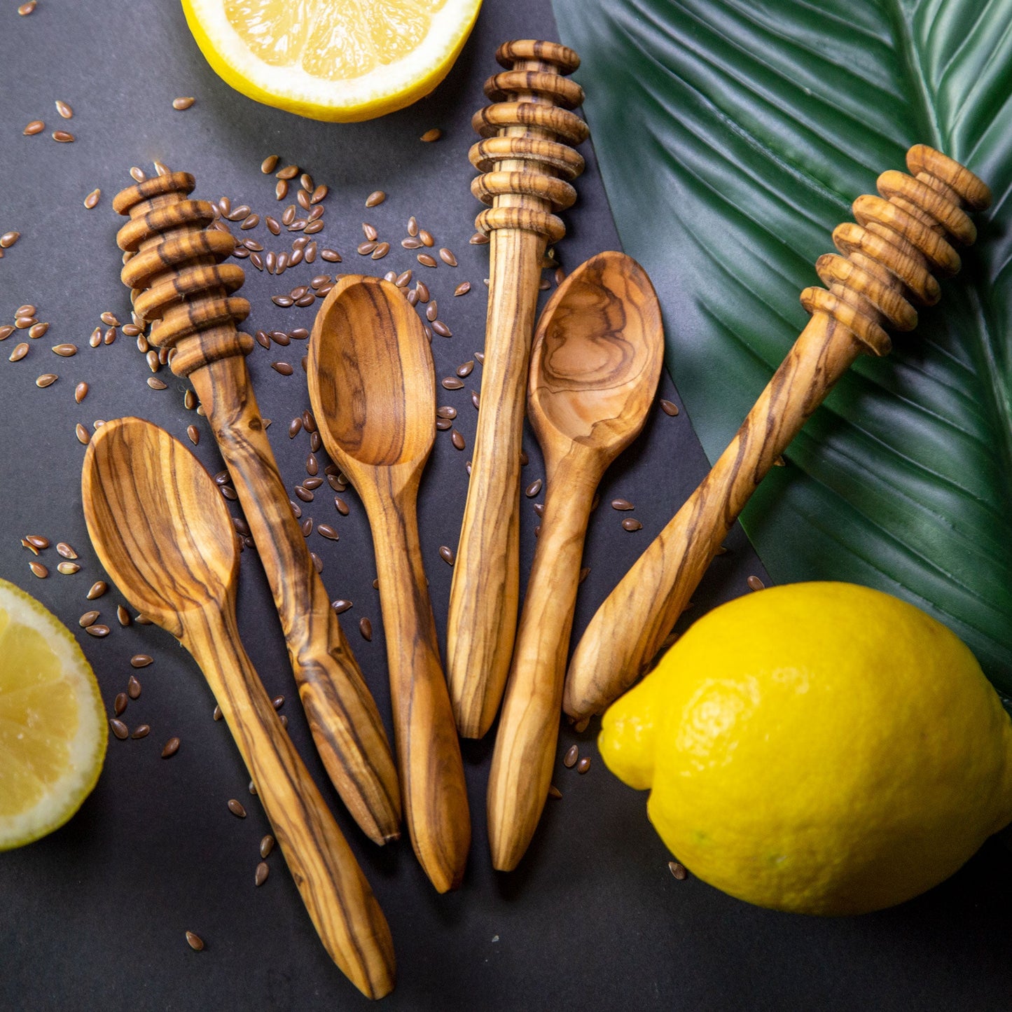 Mini Olive Wood Spoons - Dyari