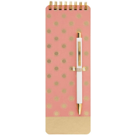 Notepad - Peach Gold - Elegant Gifts