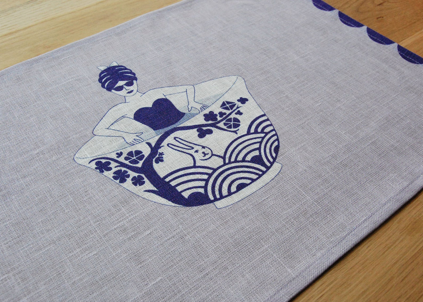 Tea Lady Linen Placemat
