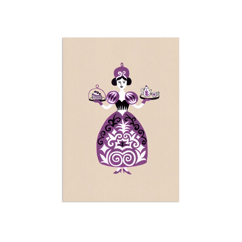 Art Print - Tea Lady #5