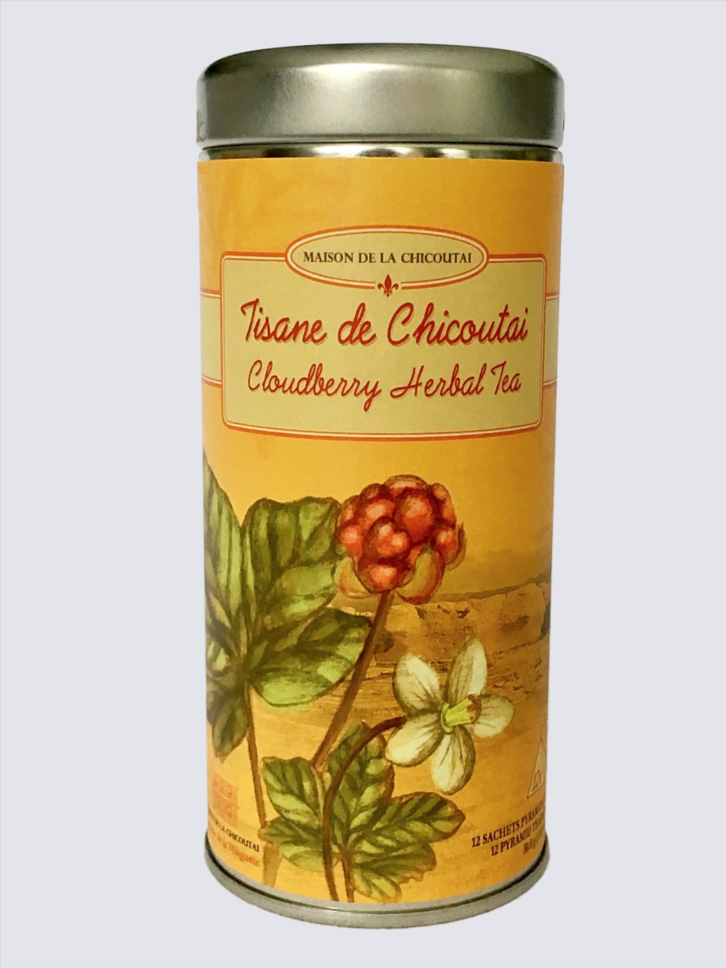 Cloudberry Herbal Tea - Teabags - Tisane de Chicoutai