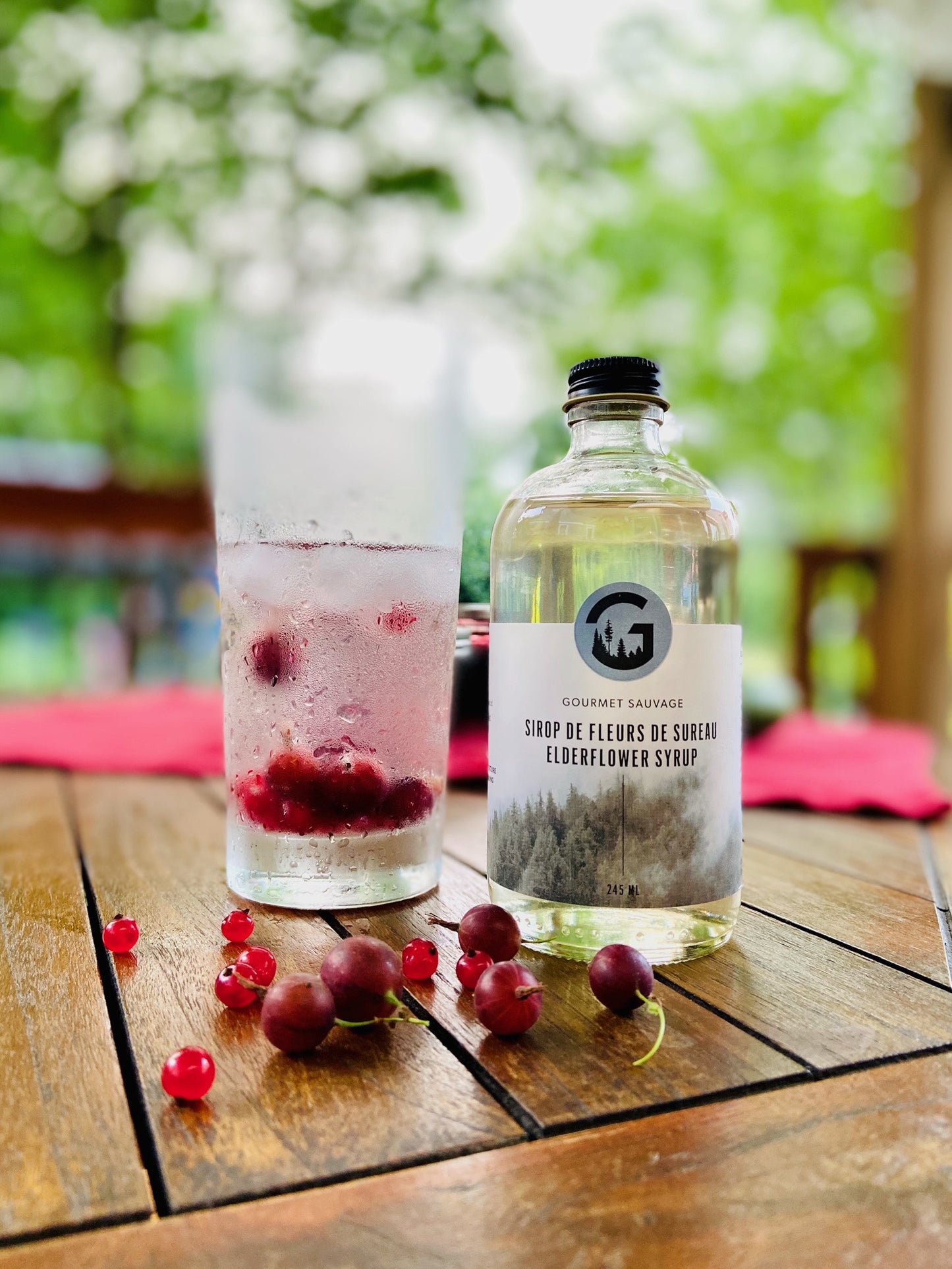 Elderflower Syrup - Gourmet Sauvage