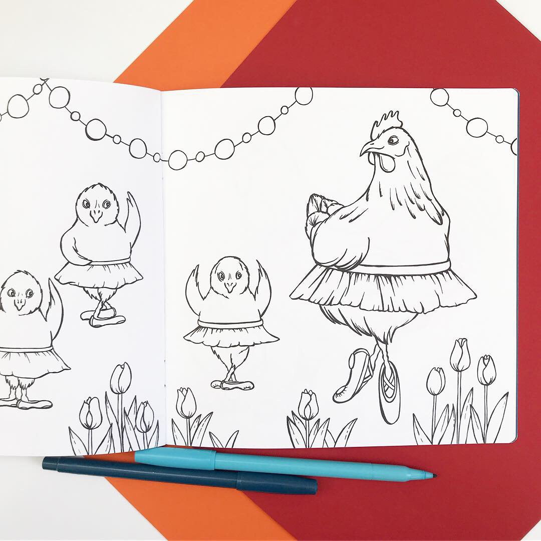 Colouring Books - Amelie Legault