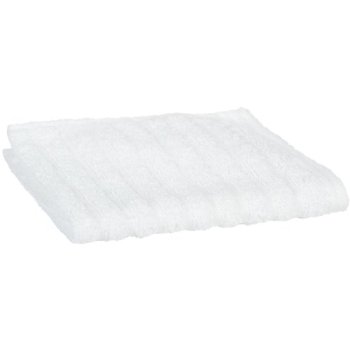 Fairtrade Glo Organic Cotton Stripe Towels - White