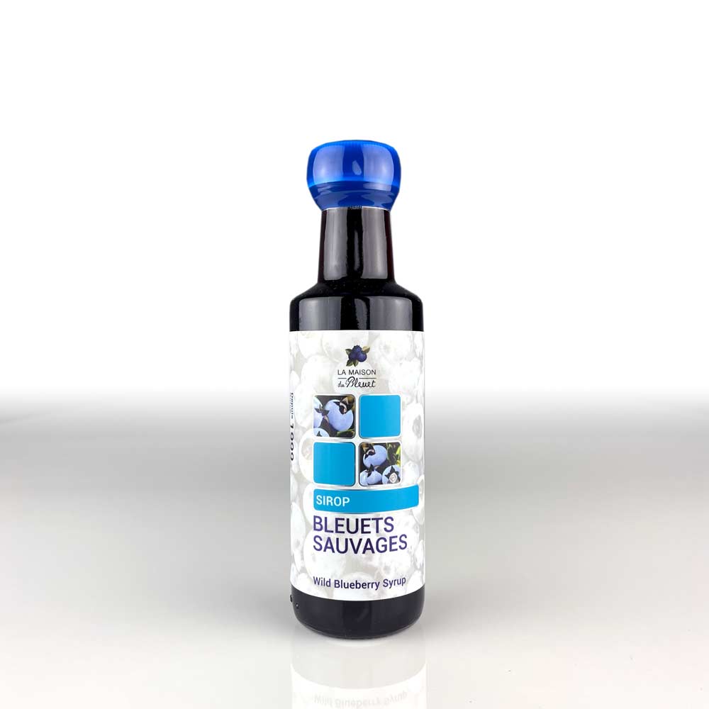 Blueberry Syrup - La Maison du Bleuet