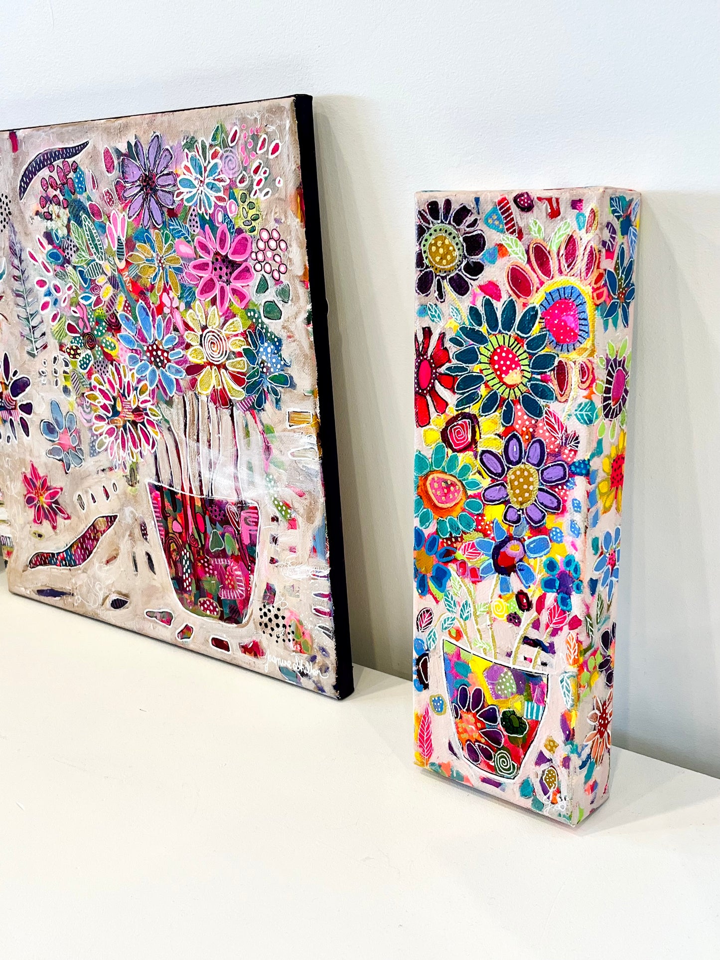 Peace and Petals art collection by Jasmine Dhillon