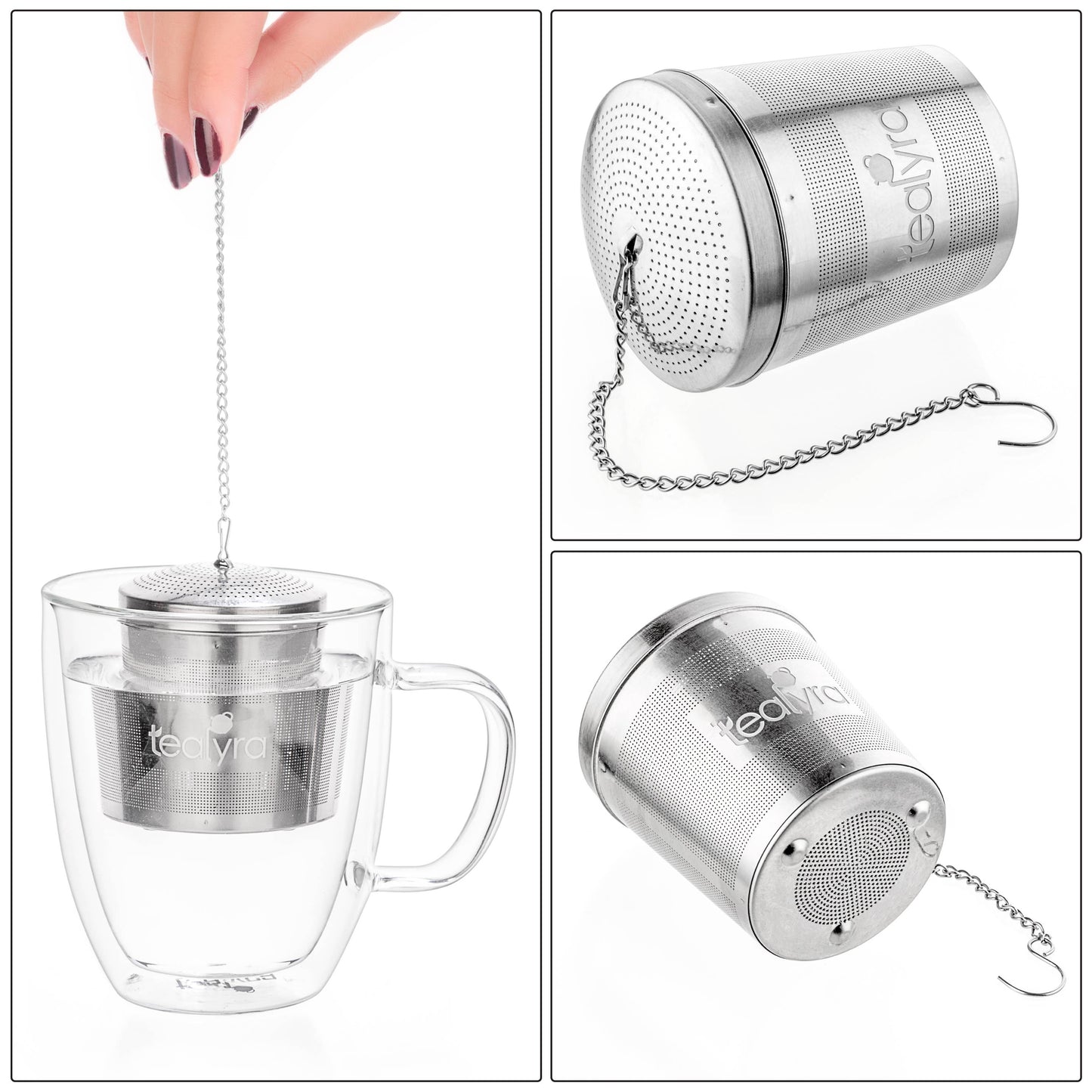 EasyTEA Infuser Ball Strainer Large Capacity